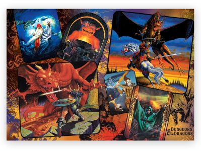 PUZZLE--1000-PIECES---ORIGINS-OF-DUNGEON-et-DRAGONS-Dragons-262
