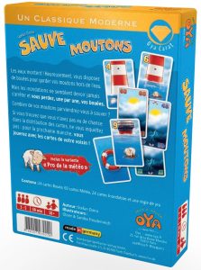 Sauve Moutons - boite dos