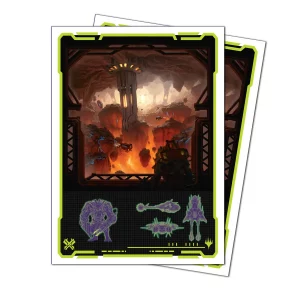 edge-of-eternities-kavaron-memorial-world-105ct-apex-deck-protector-sleeves-for-magic-the-gathering-1340854