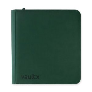 Vault X – Exo-Tec Zip Binder XL 12-Pocket – Forest Green