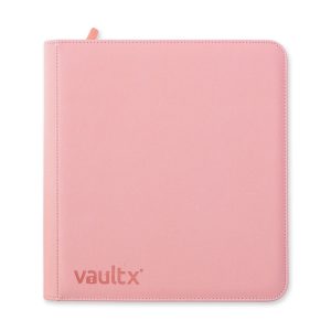 Vault X – Exo-Tec Zip Binder 12-Pocket – Just Pink