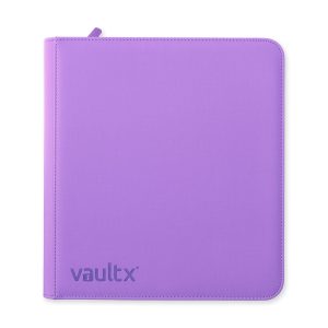 Vault X – Exo-Tec Zip Binder 12-Pocket – Just Purple