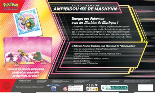 Pokémon - Coffret Premium Ampibidou-ex de Mashynn (CPAM)