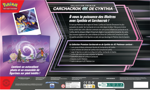Pokémon - Coffret Premium Carchacrok-ex Juin 25