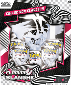 Pokémon - Flamme Blanche (EV10.5) - Portfolio (A4) + 5 boosters