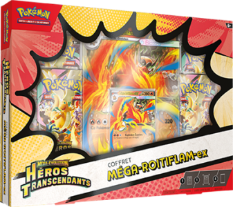 Pokémon - Héros Transcendants (ME02.5) - Coffret Méga-ex Roitiflam