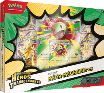 Pokémon - Héros Transcendants (ME02.5) - Coffret Méga-ex Méganium