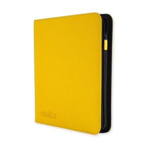 Vault X – Exo-Tec Zip Binder 12-Pocket – Sunrise Yellow